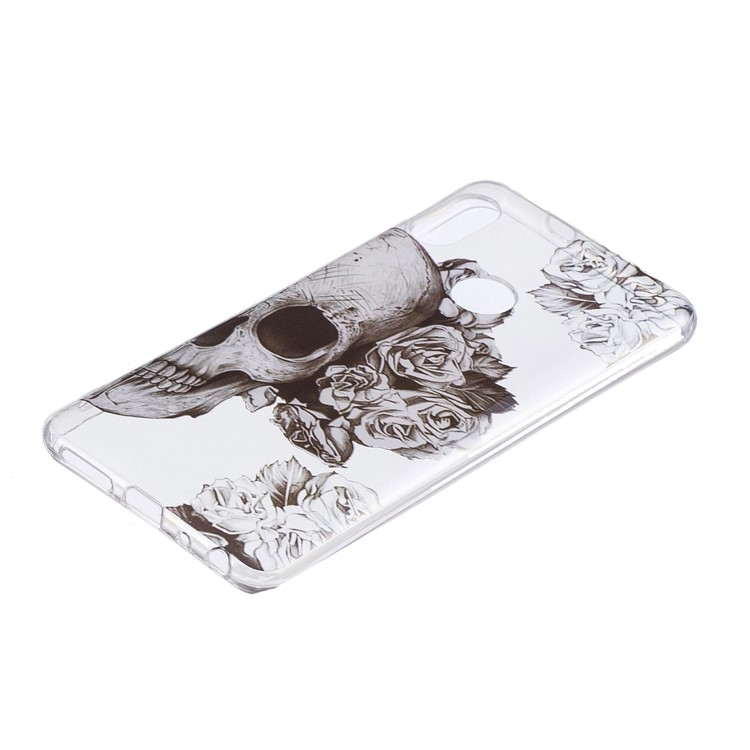 Pattern Printing IMD TPU Flexible Case for Xiaomi Redmi Note 5 Pro (Dual Camera) / Redmi Note 5 (China) - Cool Skull-2
