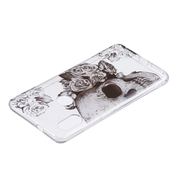 Pattern Printing IMD TPU Flexible Case for Xiaomi Redmi Note 5 Pro (Dual Camera) / Redmi Note 5 (China) - Cool Skull-3
