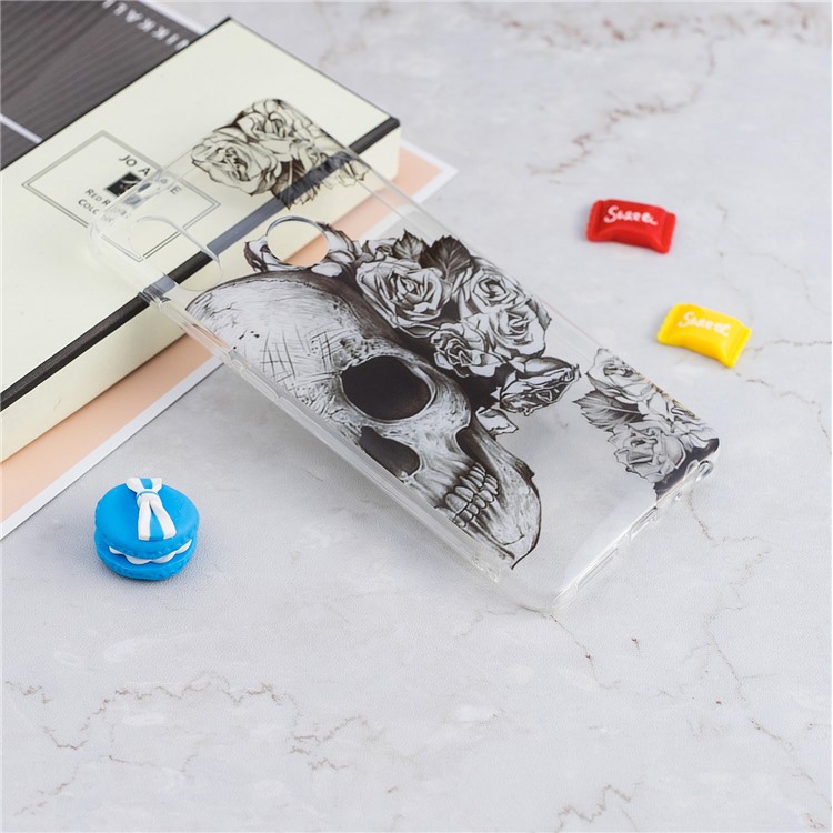 Pattern Printing IMD TPU Flexible Case for Xiaomi Redmi Note 5 Pro (Dual Camera) / Redmi Note 5 (China) - Cool Skull-4
