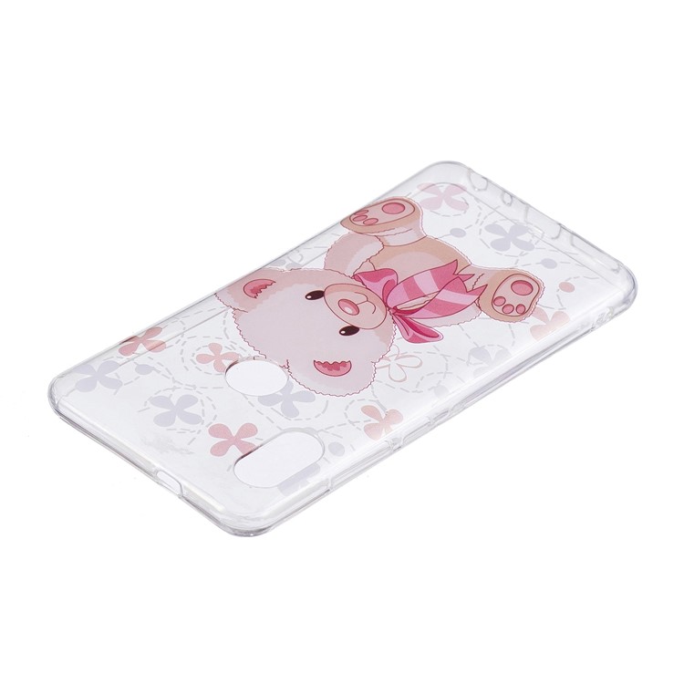 Pattern Printing IMD TPU Phone Cover Case for Xiaomi Redmi Note 5 Pro (Dual Camera) / Redmi Note 5 (China) - Bear Pattern-3