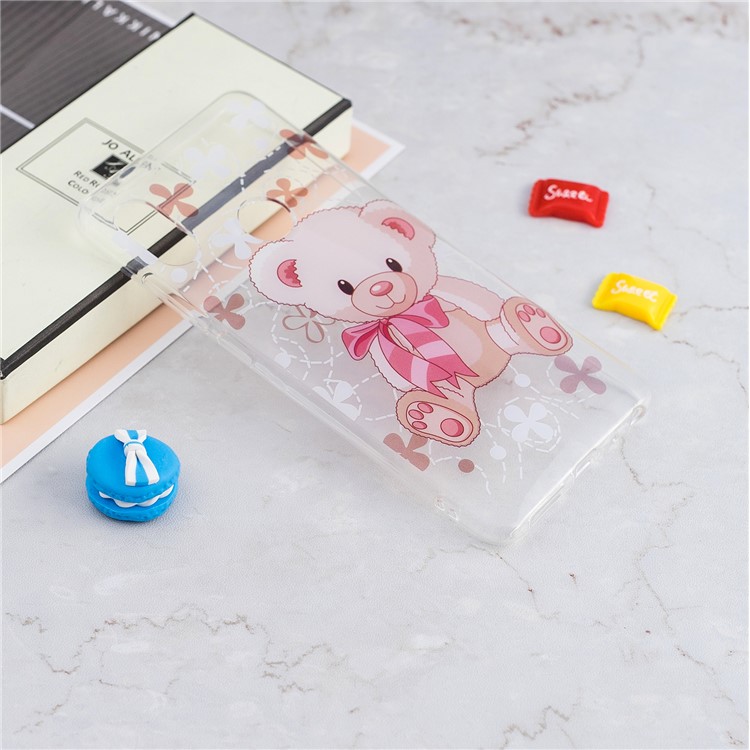 Pattern Printing IMD TPU Phone Cover Case for Xiaomi Redmi Note 5 Pro (Dual Camera) / Redmi Note 5 (China) - Bear Pattern-4