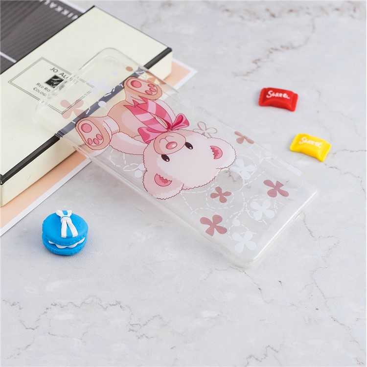 Pattern Printing IMD TPU Phone Cover Case for Xiaomi Redmi Note 5 Pro (Dual Camera) / Redmi Note 5 (China) - Bear Pattern-5