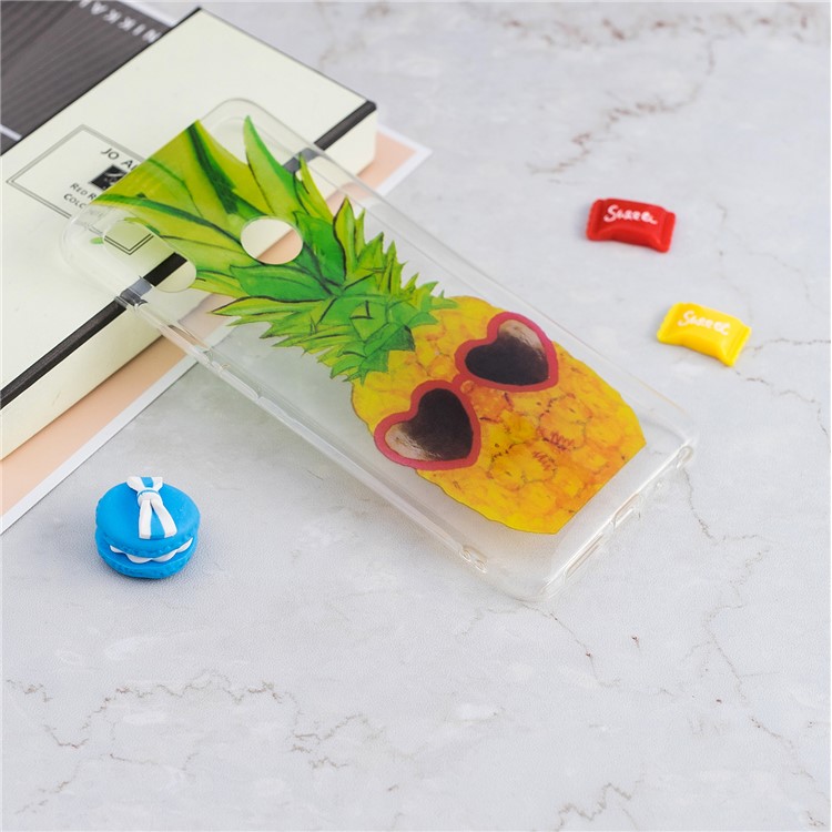 Pattern Printing IMD TPU Protection Case for Xiaomi Redmi Note 5 Pro (Dual Camera) / Redmi Note 5 (China) - Pineapple Pattern-4