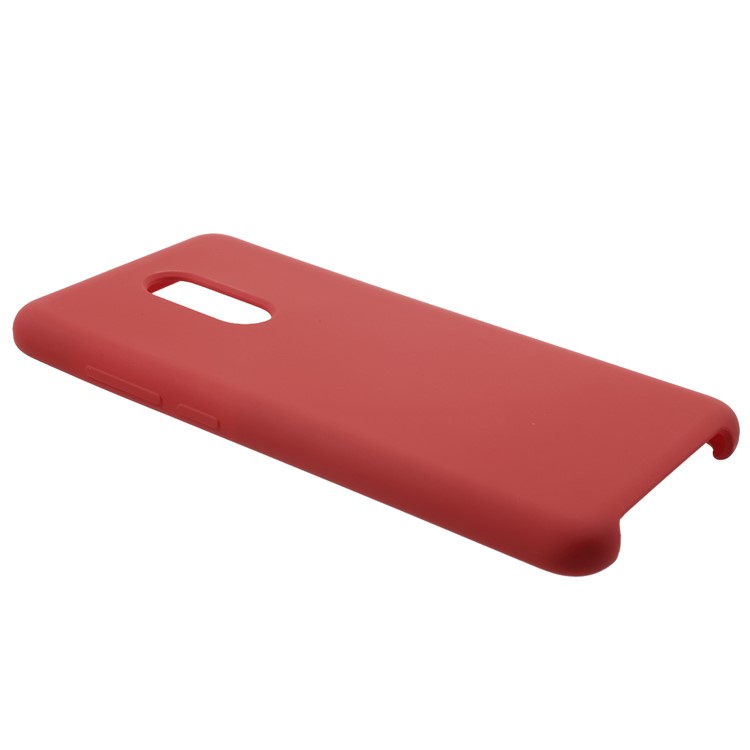 Liquid Silicone Mobile Phone Case for Xiaomi Redmi 5 - Red-2