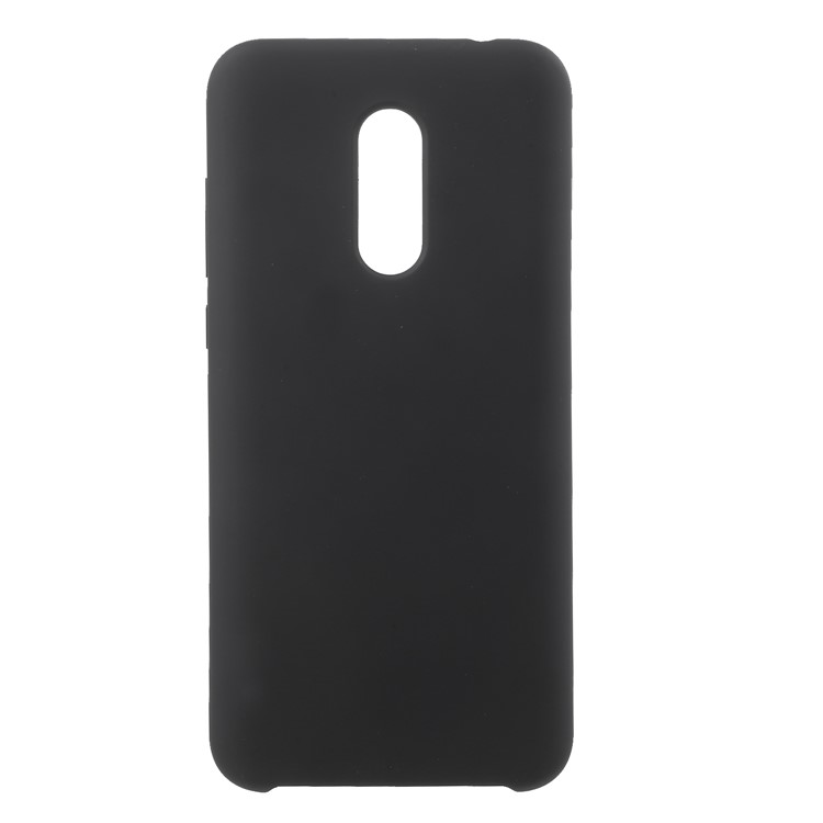 Liquid Silicone Cell Phone Case for Xiaomi Redmi Note 5 (12MP Rear Camera) / Redmi 5 Plus (China) - Black-1