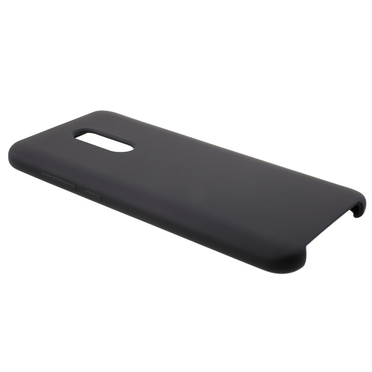 Liquid Silicone Cell Phone Case for Xiaomi Redmi Note 5 (12MP Rear Camera) / Redmi 5 Plus (China) - Black-3