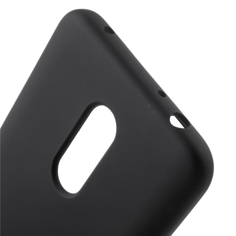 Liquid Silicone Cell Phone Case for Xiaomi Redmi Note 5 (12MP Rear Camera) / Redmi 5 Plus (China) - Black-4