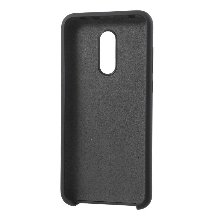 Liquid Silicone Cell Phone Case for Xiaomi Redmi Note 5 (12MP Rear Camera) / Redmi 5 Plus (China) - Black-5