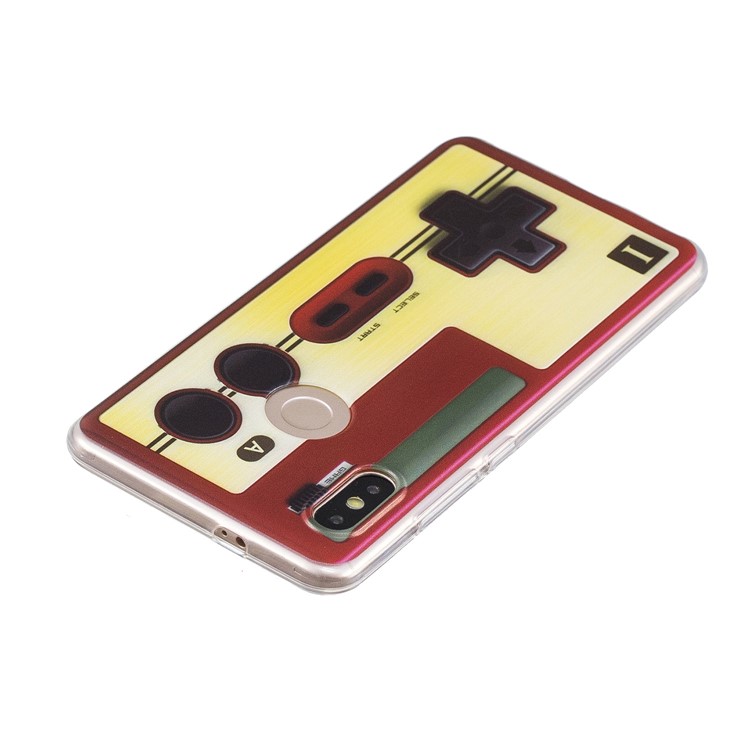 Pattern Printing Soft TPU Back Phone Case for Xiaomi Redmi Note 5 Pro (Dual Camera) / Redmi Note 5 (China) - Game Handle-3