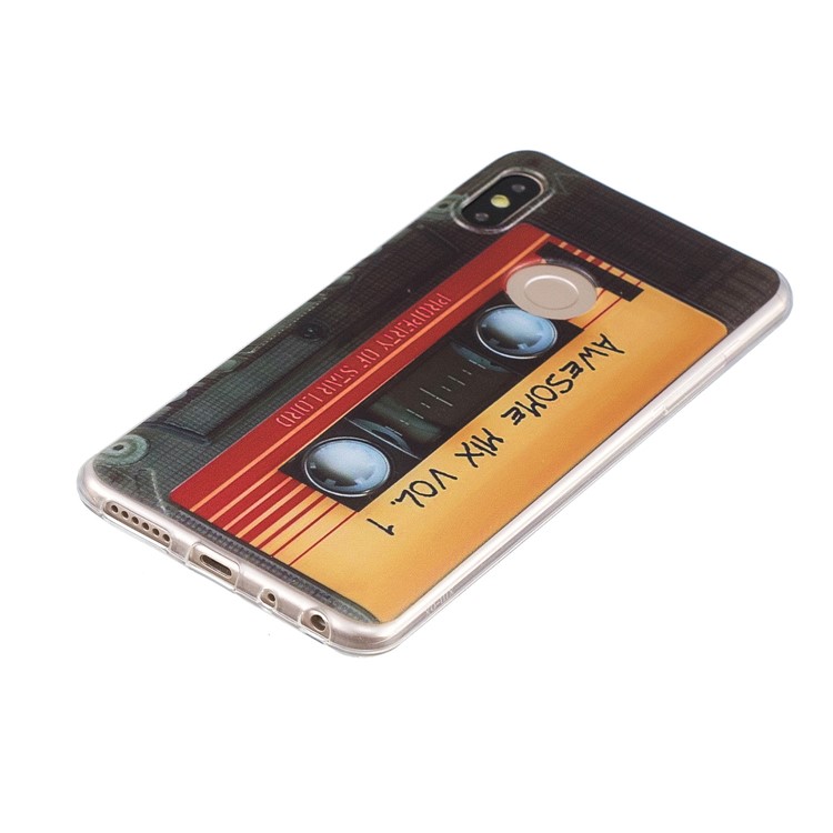 Pattern Printing Soft TPU Back Phone Cover for Xiaomi Redmi Note 5 Pro (Dual Camera) / Redmi Note 5 (China) - Tape-2