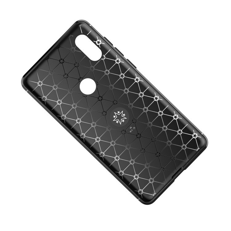 Finger Ring Kickstand TPU Case for Xiaomi Mi Mix 2s (Built-in Metal Sheet) - Black-12