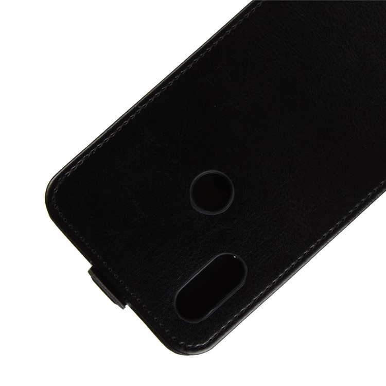 Crazy Horse Vertical Leather Card Holder Case for Xiaomi Mi Mix 2s - Black-3