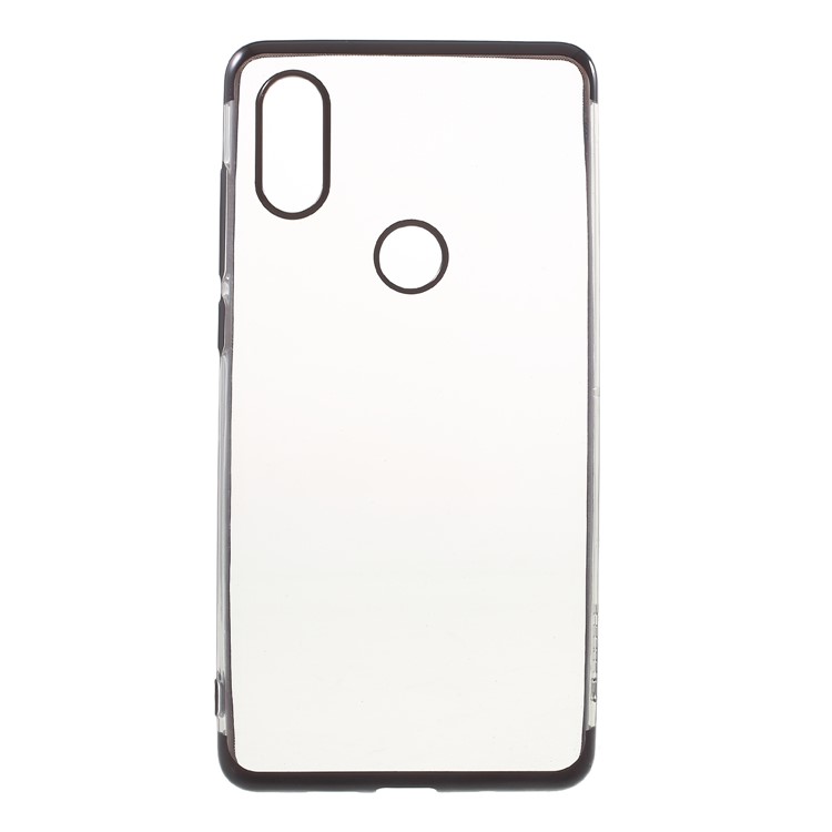 CAFELE Electroplating Soft TPU Case for Xiaomi Mi Mix 2s - Black-1
