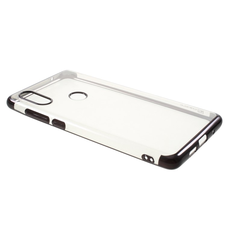 CAFELE Electroplating Soft TPU Case for Xiaomi Mi Mix 2s - Black-3