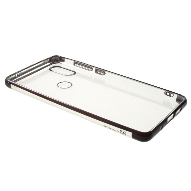 CAFELE Electroplating Soft TPU Case for Xiaomi Mi Mix 2s - Black-4