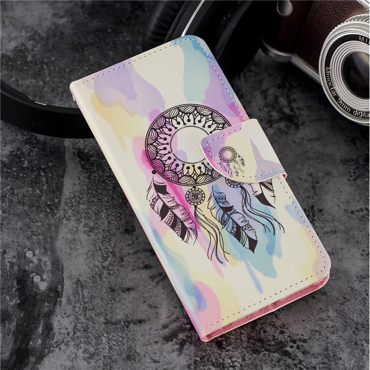 Pattern Printing PU Leather Magnetic Mobile Casing for Xiaomi Mi 6X / Mi A2 - Dream Catcher-6