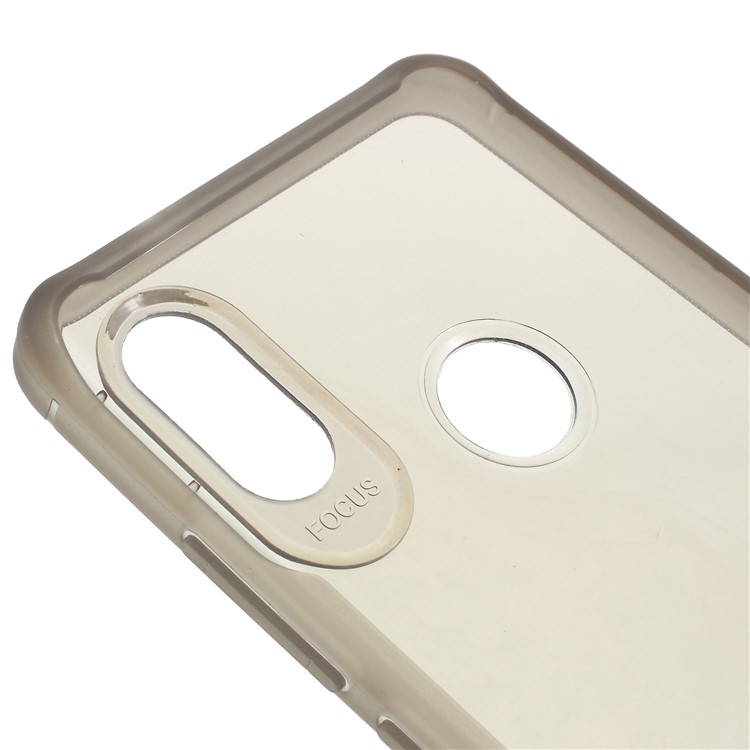 Shock Absorption Soft TPU Phone Case for Xiaomi Redmi Note 5 Pro (Dual Camera) / Redmi Note 5 (China) - Grey-4