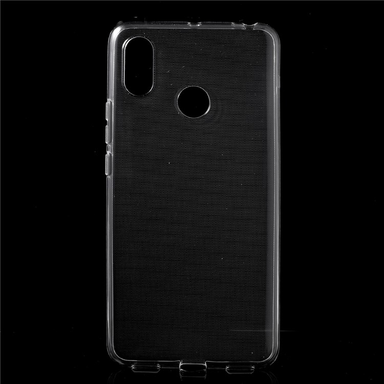 Clear Soft TPU Gel Case with Non-slip Inner for Xiaomi Mi Max 3 - Transparent-1