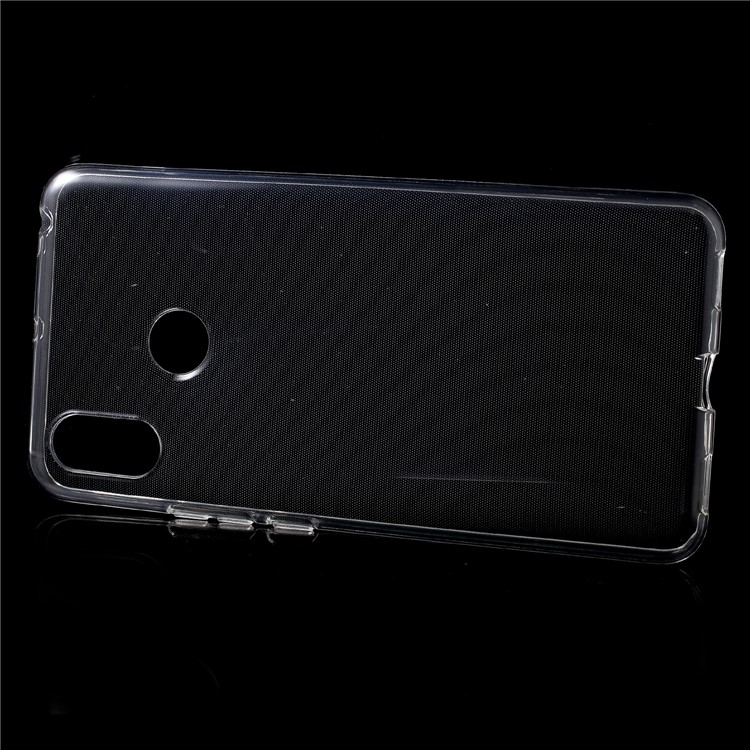 Clear Soft TPU Gel Case with Non-slip Inner for Xiaomi Mi Max 3 - Transparent-3
