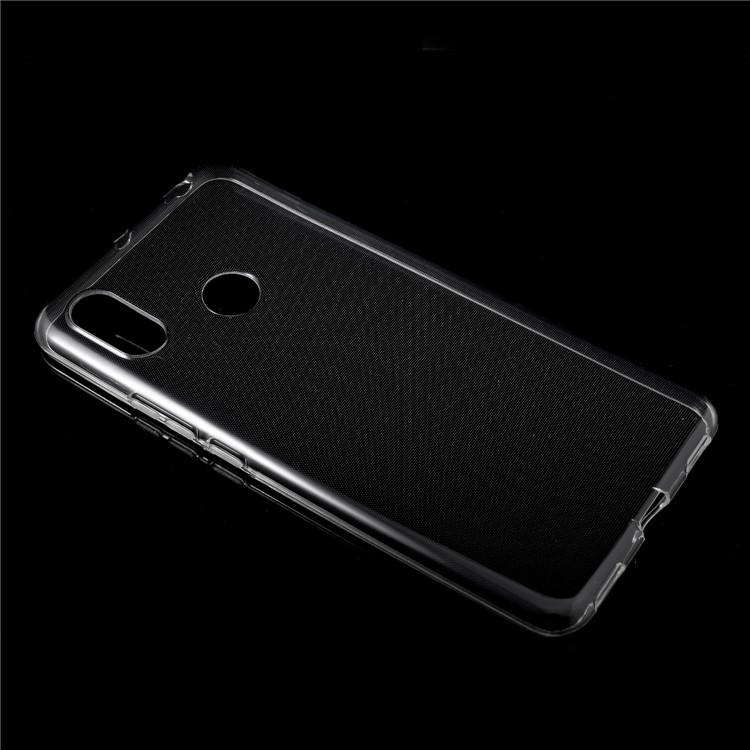Clear Soft TPU Gel Case with Non-slip Inner for Xiaomi Mi Max 3 - Transparent-5