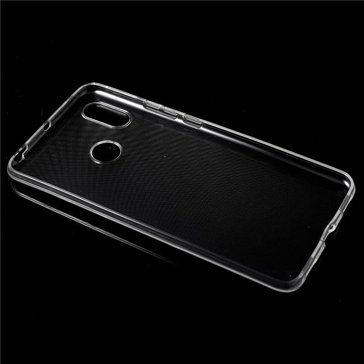 Clear Soft TPU Gel Case with Non-slip Inner for Xiaomi Mi Max 3 - Transparent-11