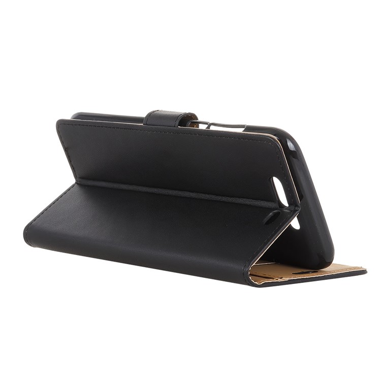 Wallet Stand Flip PU Leather Phone Cover for Xiaomi Black Shark - Black-3