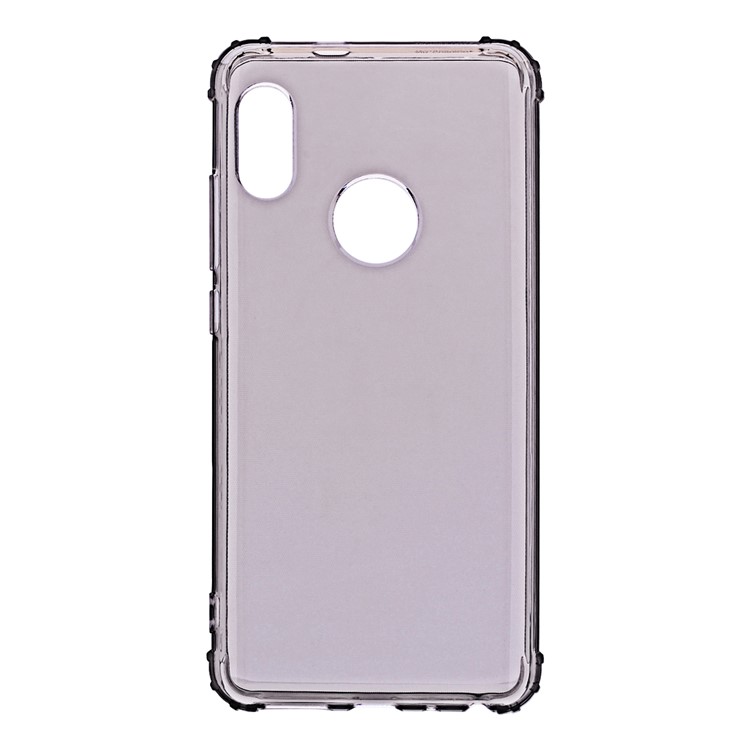 Shock-absorption TPU Back Phone Casing for Xiaomi Redmi Note 5/Note 5 Pro - Grey-1