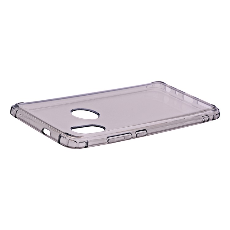 Shock-absorption TPU Back Phone Casing for Xiaomi Redmi Note 5/Note 5 Pro - Grey-4
