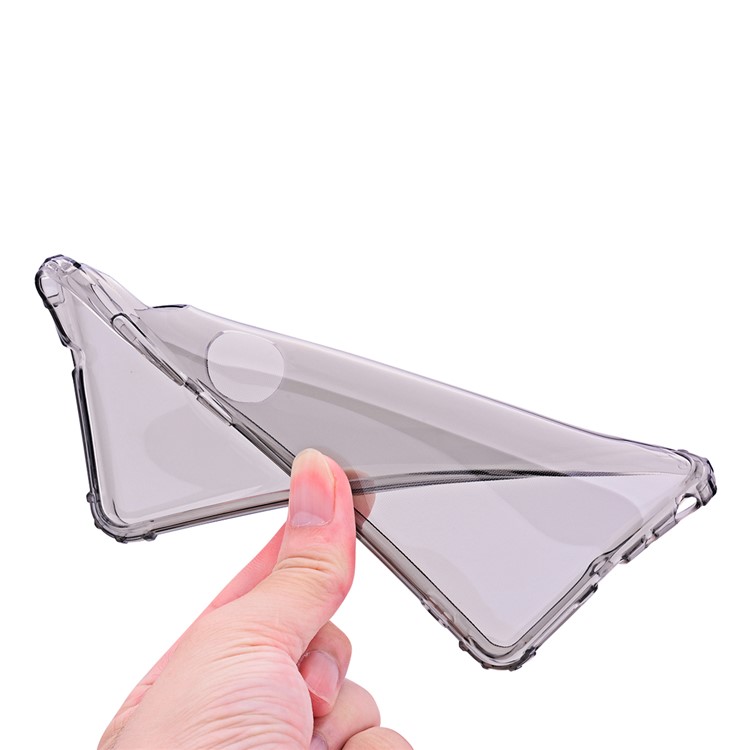 Shock-absorption TPU Back Phone Casing for Xiaomi Redmi Note 5/Note 5 Pro - Grey-5