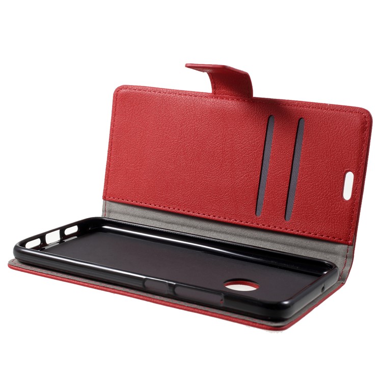 Wallet Stand Magnetic Flip Leather Phone Case for Xiaomi Mi 8 (6.21-inch) - Black-5