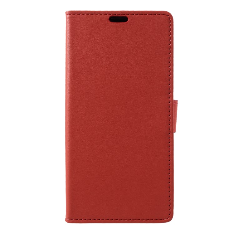 Folio PU Leather Wallet Stand Case with Card Holders for Xiaomi Redmi S2 - Red-3