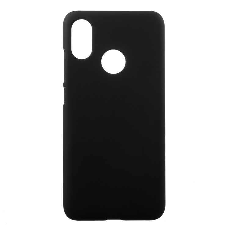 For Xiaomi Mi 8 (6.21-inch) Rubberized Plastic Hard Cover Case - Black-1