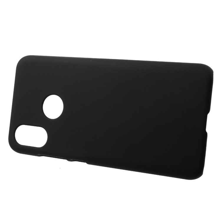 For Xiaomi Mi 8 (6.21-inch) Rubberized Plastic Hard Cover Case - Black-2