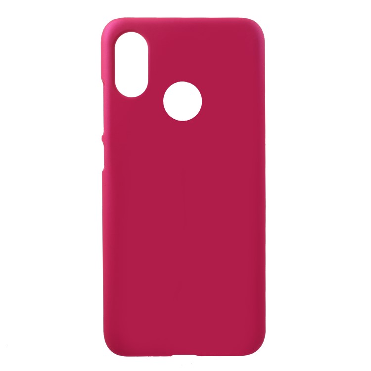 For Xiaomi Mi 8 (6.21-inch) Rubberized Hard PC Case - Rose-1