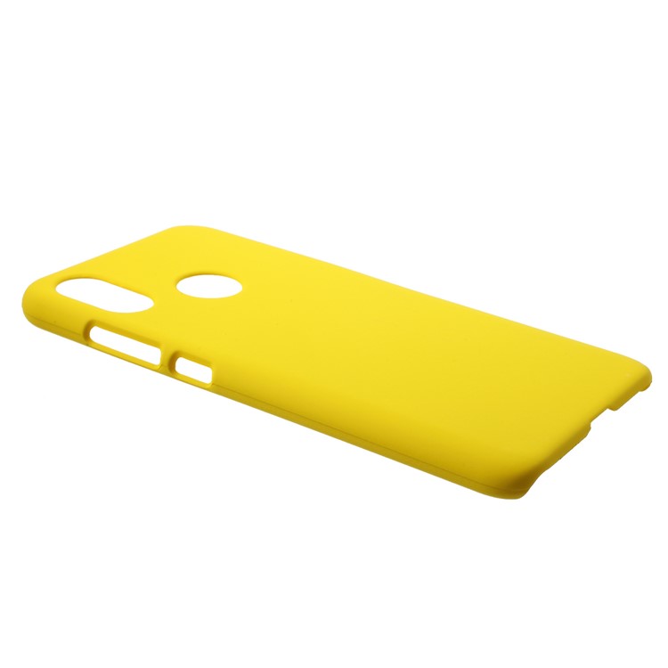 For Xiaomi Mi 8 (6.21-inch) Rubberized Plastic Hard Cell Phone Casing - Yellow-2