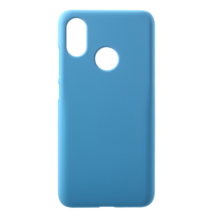 For Xiaomi Mi 8 (6.21-inch) Rubberized Plastic Hard Mobile Shell - Baby Blue-1
