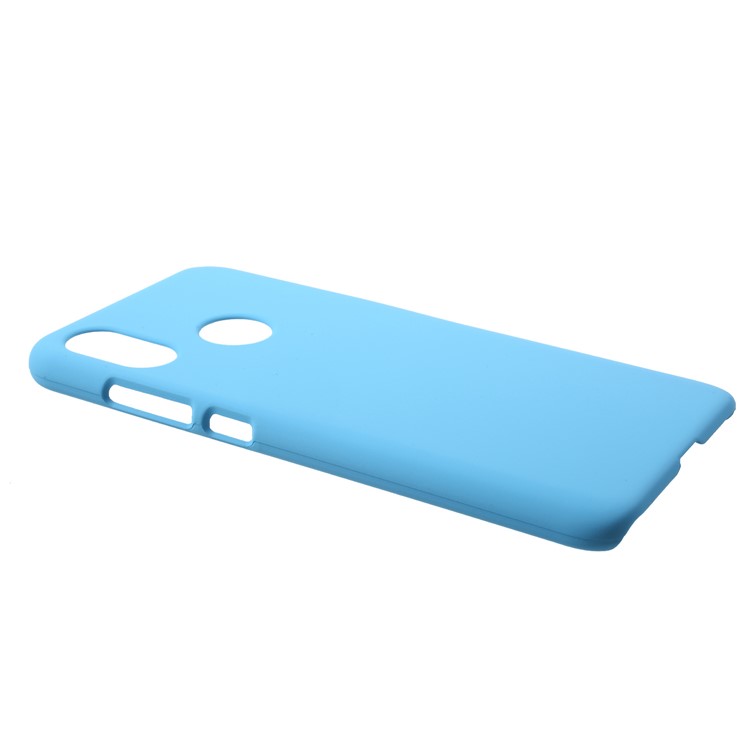 For Xiaomi Mi 8 (6.21-inch) Rubberized Plastic Hard Mobile Shell - Baby Blue-2