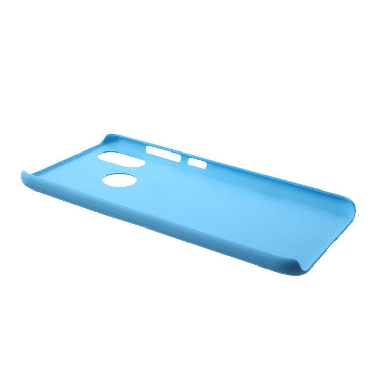 For Xiaomi Mi 8 (6.21-inch) Rubberized Plastic Hard Mobile Shell - Baby Blue-3