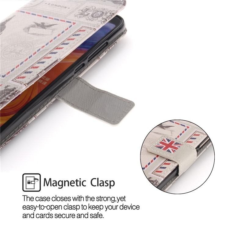 Pattern Printing Wallet Leather Flip Phone Case with Stand for Xiaomi Mi A2 / Mi 6X - UK Flag-6