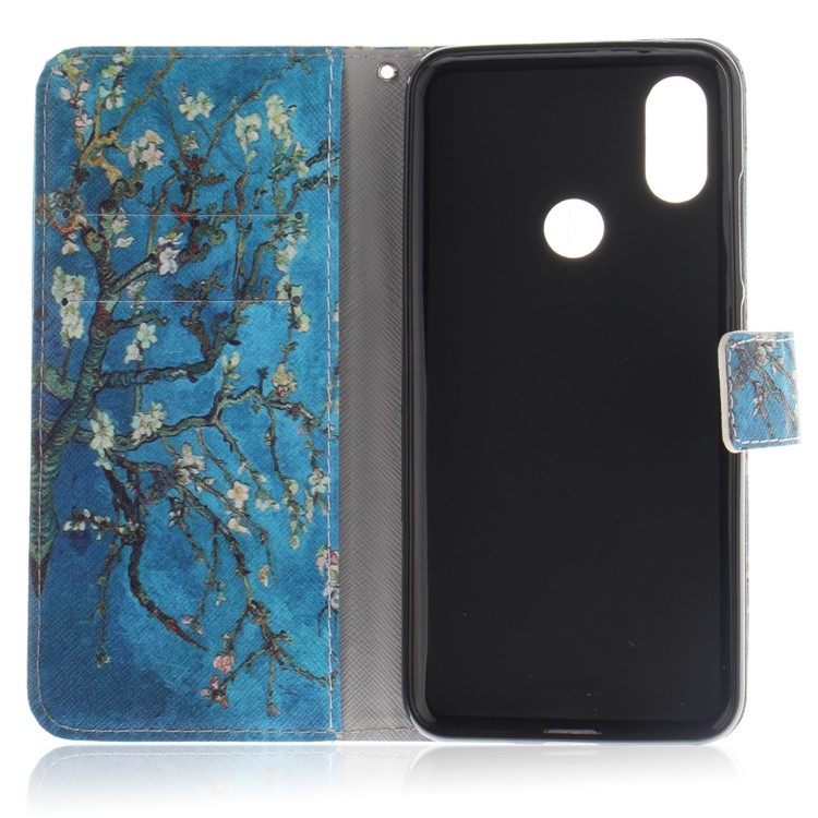 Pattern Printing Wallet Leather Mobile Phone Casing with Stand for Xiaomi Mi A2 / Mi 6X - Wintersweet-8