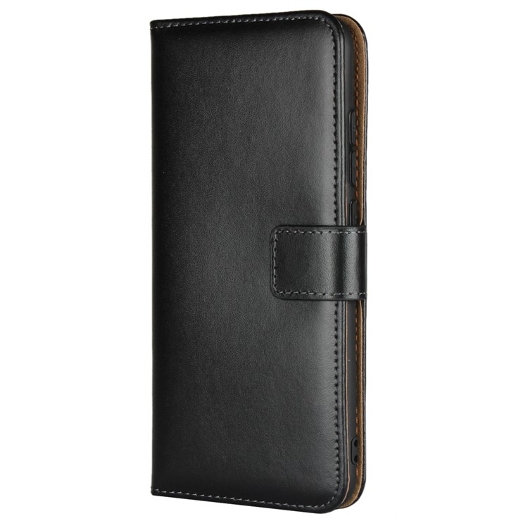 Genuine Leather Wallet Stand Phone Case for Xiaomi Mi A2 / Mi 6X - Black-2