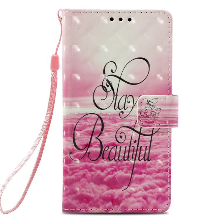 Patrón De Punto De Luz De Impresión Decoración De Cuero PU Soporte Magnético Cubierta Protectora Para Xiaomi Mi Mix 2s - Mantenerse Bella-2