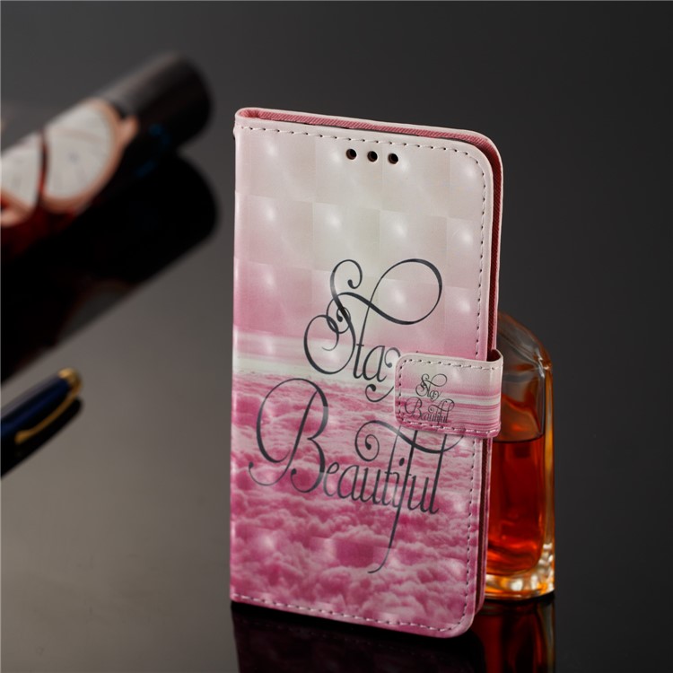 Patrón De Punto De Luz De Impresión Decoración De Cuero PU Soporte Magnético Cubierta Protectora Para Xiaomi Mi Mix 2s - Mantenerse Bella-7