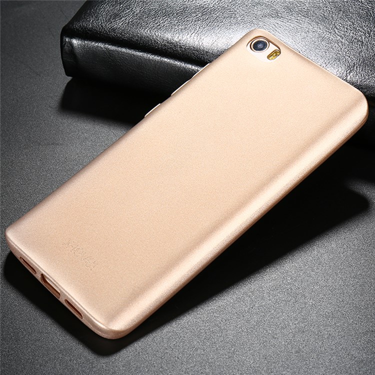 X-LEVEL Guardian Series for Xiaomi Mi 5 Matte Gel TPU Phone Cover - Gold-5