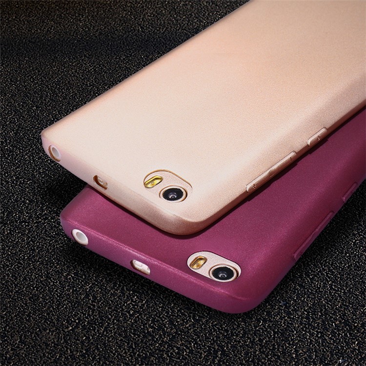 X-LEVEL Guardian Series for Xiaomi Mi 5 Matte Gel TPU Phone Cover - Gold-6