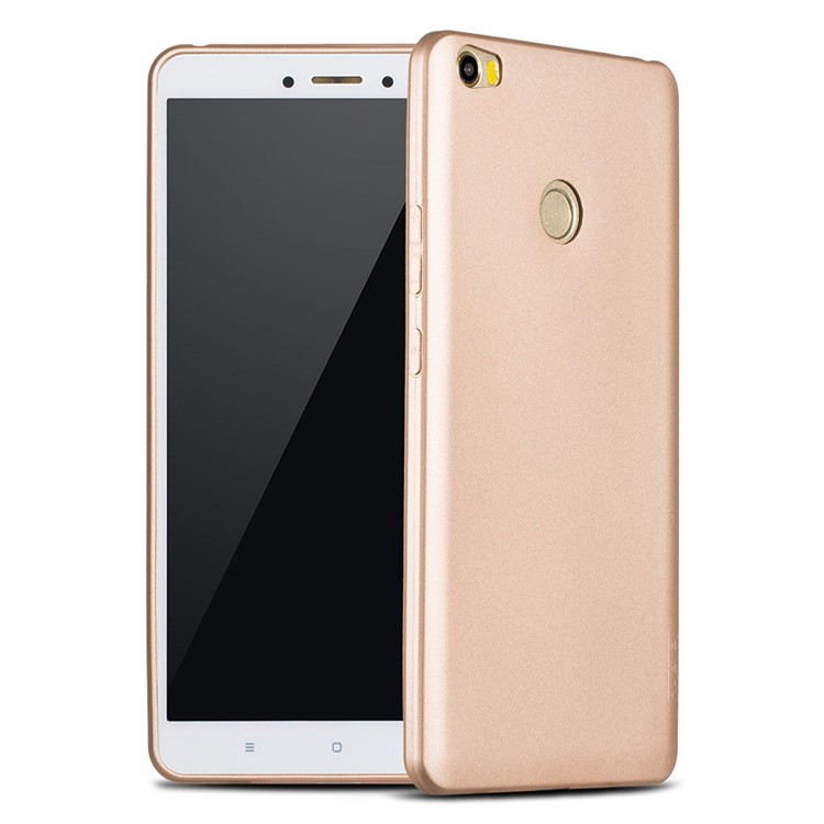 X-LEVEL Guardian Series Matte TPU Shell for Xiaomi Mi Max - Gold-1