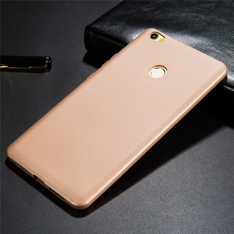 X-LEVEL Guardian Series Matte TPU Shell for Xiaomi Mi Max - Gold-5