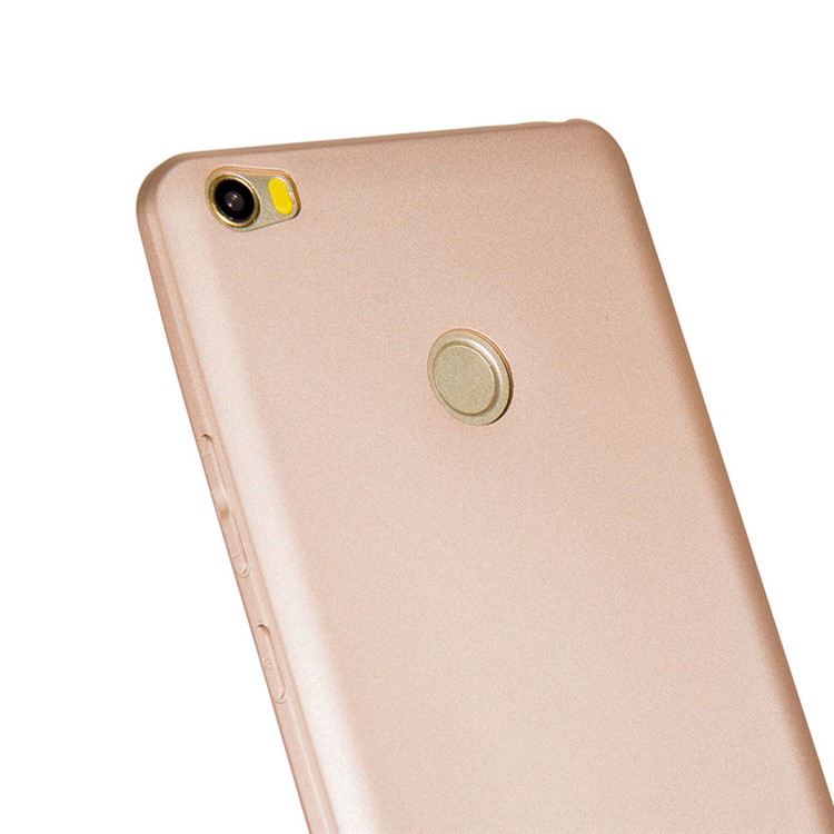 X-LEVEL Guardian Series Matte TPU Shell for Xiaomi Mi Max - Gold-9