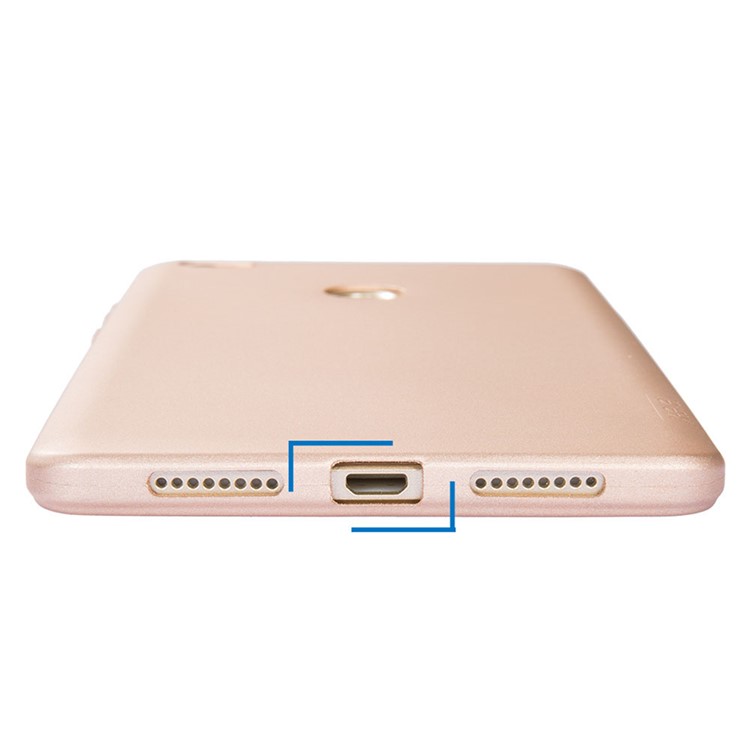 X-LEVEL Guardian Series Matte TPU Shell for Xiaomi Mi Max - Gold-11