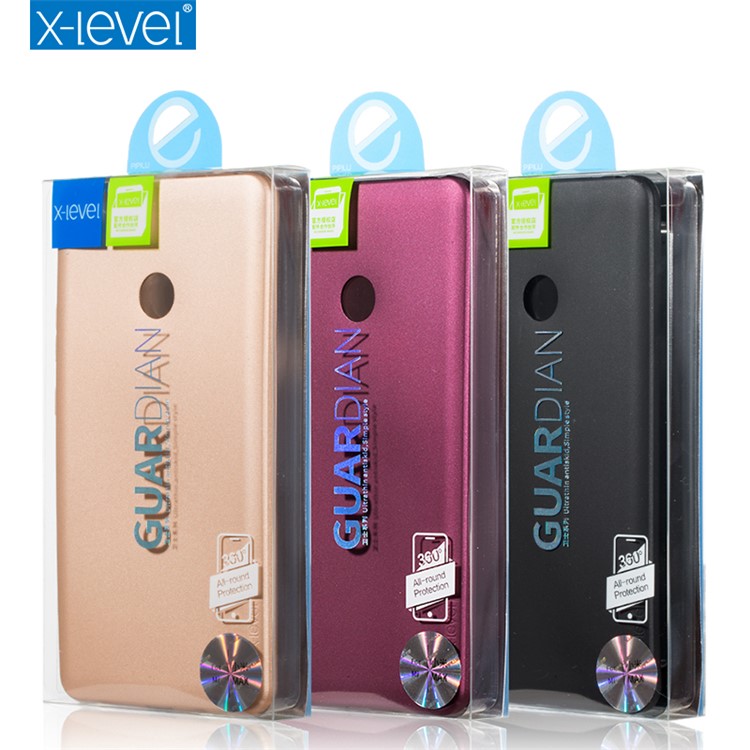 X-LEVEL Guardian Series Matte TPU Shell for Xiaomi Mi Max - Gold-13